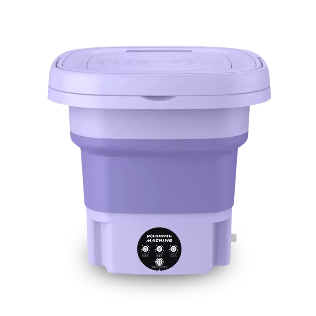 Mini Lavatrice Portatile (3 Modalità di Lavaggio + Centrifuga)