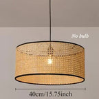 Lampada orientale in bambù