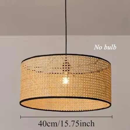 Lampada orientale in bambù
