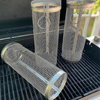 Griglia a Cilindro per Barbecue – GrillRoll