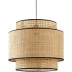Lampada orientale in bambù