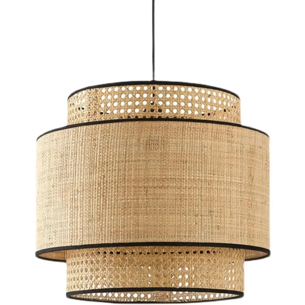 Lampada orientale in bambù