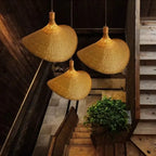 Lampade Artigianali in Bambù Naturale