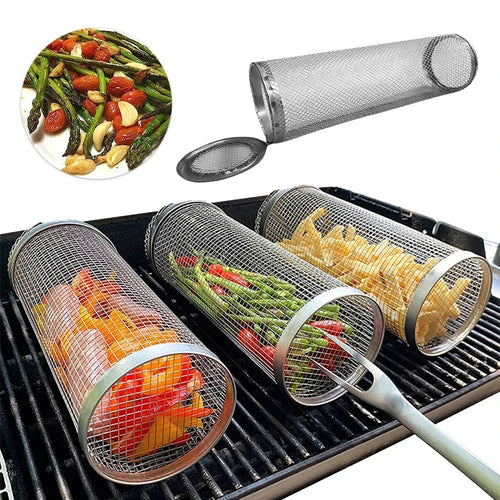 Griglia a Cilindro per Barbecue – GrillRoll